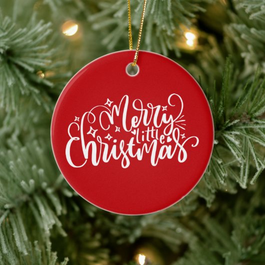 メリークリスマス セラミックオーナメント (ツリー)