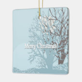 メリークリスマス！ セラミックオーナメント (左)