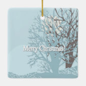 メリークリスマス！ セラミックオーナメント (裏面)