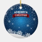 メリークリスマス セラミックオーナメント (裏面)