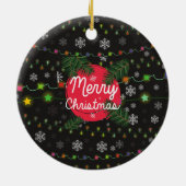 メリークリスマス セラミックオーナメント (裏面)