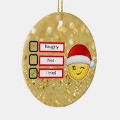 メリークリスマス セラミックオーナメント (右)