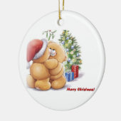 メリークリスマス! セラミックオーナメント (左)