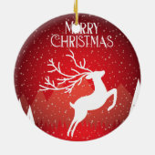 メリークリスマス セラミックオーナメント (裏面)