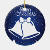 メリークリスマス セラミックオーナメント (裏面)