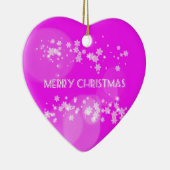 メリークリスマス セラミックオーナメント (右)