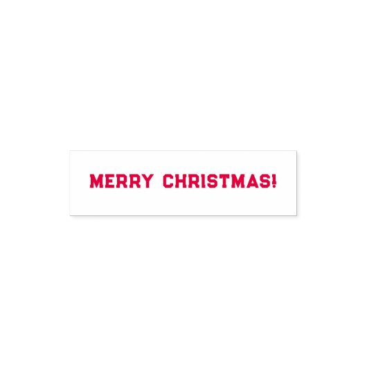 メリークリスマス セルフインキングスタンプ (デザイン)
