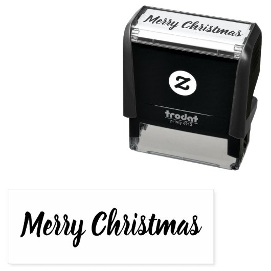 メリークリスマス セルフインキングスタンプ (インサイチュ)