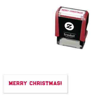メリークリスマス セルフインキングスタンプ
