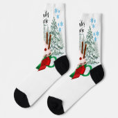 メリークリスマス ソックス (左)