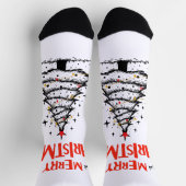 メリークリスマス ソックス (上部)