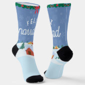 メリークリスマス ソックス (傾斜あり)