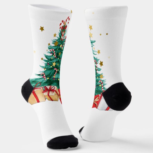 メリークリスマス ソックス (傾斜あり)