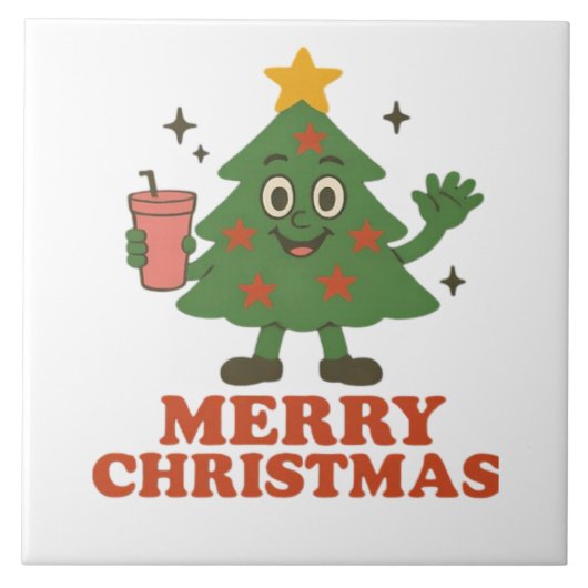 メリークリスマス タイル (正面)
