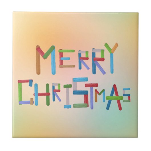 メリークリスマス タイル (正面)