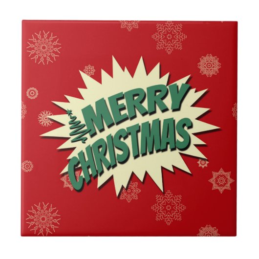 メリークリスマス タイル (正面)