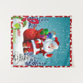 メリークリスマス タペストリー (正面(横))
