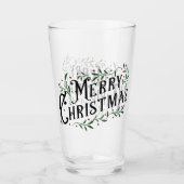 メリークリスマス タンブラーグラス (正面)