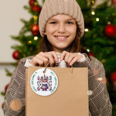 メリークリスマス&ダサいセーターの願い 鹿さん フェイバータグ