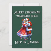 メリークリスマス! ダンスを続けよう シーズンカード (正面)