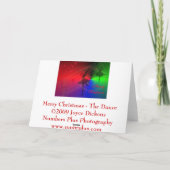 メリークリスマス – ダンス シーズンカード (裏面)