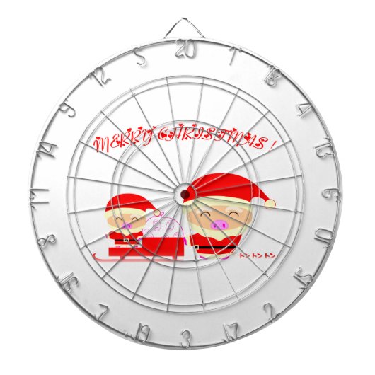 メリークリスマス ダーツボード (正面)