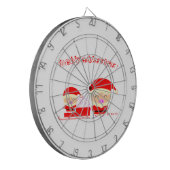 メリークリスマス ダーツボード (正面左)