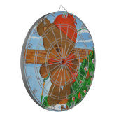 メリークリスマス ダーツボード (正面左)