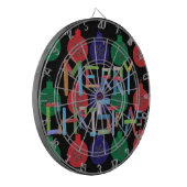 メリークリスマス ダーツボード (正面左)