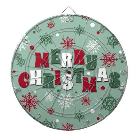メリークリスマス ダーツボード (正面)