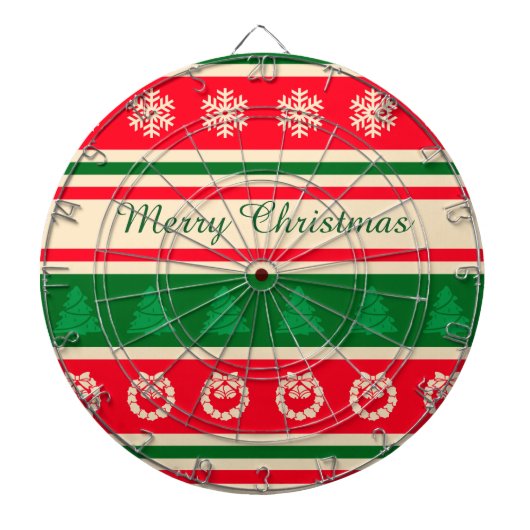 メリークリスマス ダーツボード (正面)