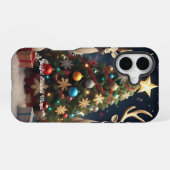 "メリークリスマス チア" iPhone 16ケース (裏面横)