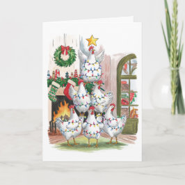 メリークリスマス チキンラバー クリスマスカード