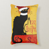 メリークリスマス – チャットノワール アクセントクッション (正面(垂直))