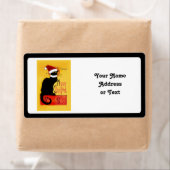 メリークリスマス – チャットノワール ラベル (インサイチュ)