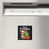 メリークリスマス チワワ マグネット (インサイチュ (食洗機))