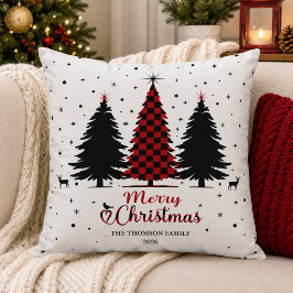 メリークリスマス ツリー クリスマスの装飾 雪の結晶 冬 クッション