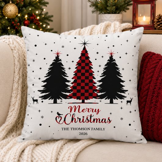 メリークリスマス ツリー クリスマスの装飾 雪の結晶 冬 クッション