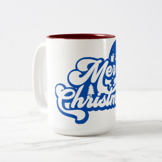 メリークリスマス ツートーンマグカップ