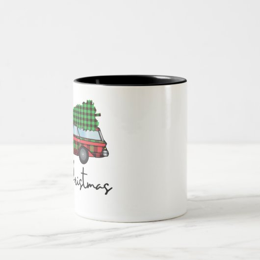 メリークリスマス ツートーンマグカップ (中央)