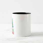 メリークリスマス ツートーンマグカップ (中央)