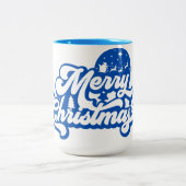 メリークリスマス ツートーンマグカップ (中央)