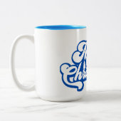 メリークリスマス ツートーンマグカップ (左)