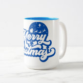 メリークリスマス ツートーンマグカップ (正面右)