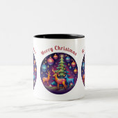 メリークリスマス ツートーンマグカップ (中央)