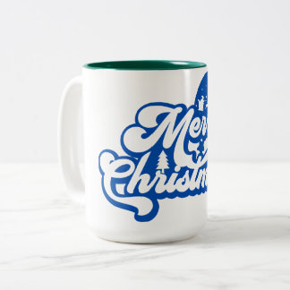 メリークリスマス ツートーンマグカップ