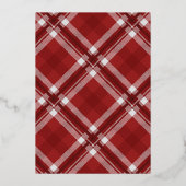 メリークリスマス |テキサス州地図と写真のコラージュ 箔シーズンカード (裏面)