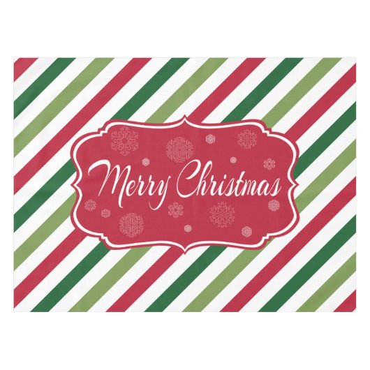 メリークリスマス テーブルクロス (正面(横))