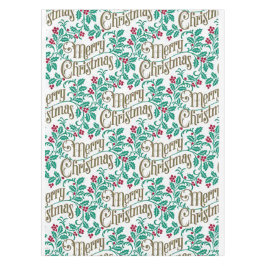 "メリークリスマス" テーブルクロス