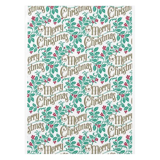 "メリークリスマス" テーブルクロス (正面)
